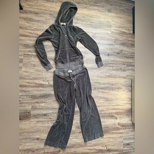 Y2K Juicy Couture Velour Track Suit Set